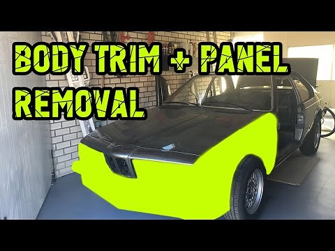 B1.5 - BMW E24 Project [Remove Body Trim and Panels]