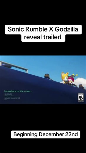 Sonic Rumble Meets Godzilla: Exciting New Trailer