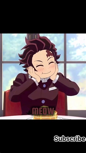 MEOW MEOW 😻... #anime #demonslayer #kimetsunoyaiba #meow