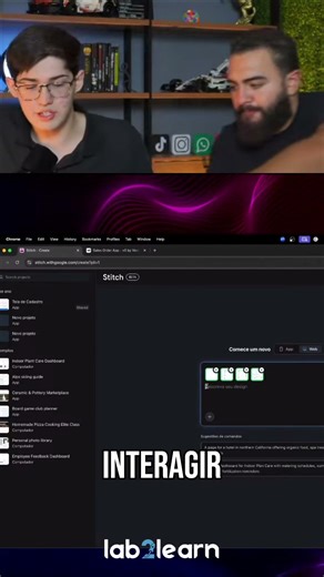 WebCode acelera a criação de interfaces! #shorts