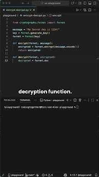 Encrypt and Decrypt Messages with One Simple Script! Python & Fernet