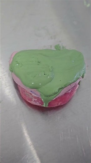 complete Dentures impression pouring #dentist #dentistry #dentaltech #dentallab #dentaloffice