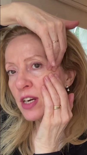 MELT Eye Wrinkles FAST: The 60-Sec Orbital Fascia Release Hack #EyeWrinkles #FasciaRelease #eyes