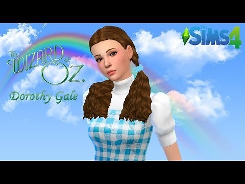 The Sims 4 CAS: Dorothy Gale (The Wizard of Oz)