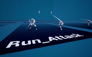 【UE5】击剑动画资产 Sword Animation Pack