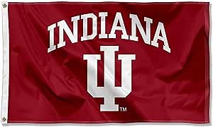 College Flags & Banners Co. Indiana Hoosiers IU University Large College Flag