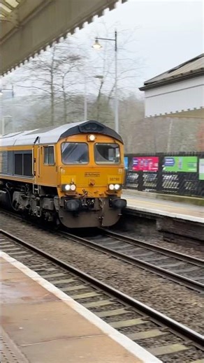 GBRF Class 66 (66788 ‘Locomotion 15’) Biomass Train at Hebden Bridge