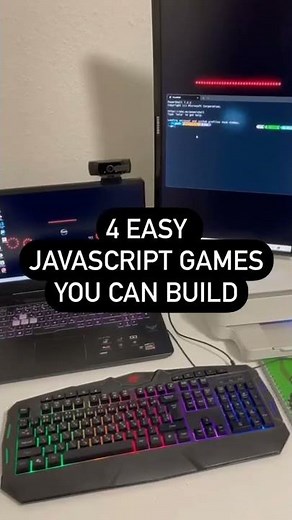 ⚡️4 Easy JavaScript games #coding #codinglife #javascript #programming #programmer #games #live