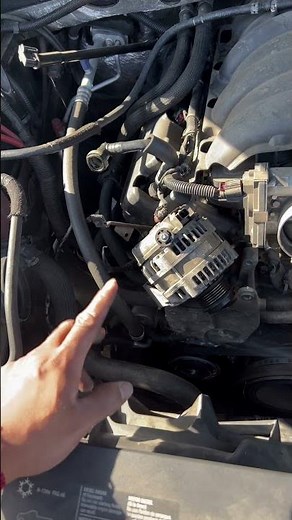 Chevy 2015 silverado replacing alternator