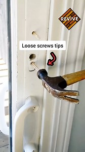 8.7K views · 23 reactions | How to fix loose screws quickly #fix #tips #diy #homerepair #screws | Revive Home Tips | Facebook