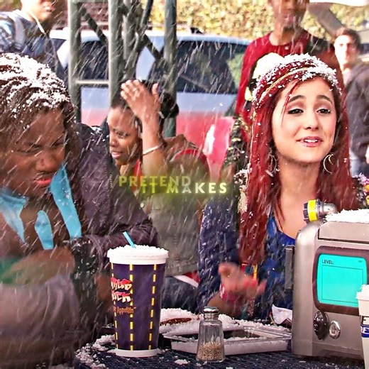 Snow-making machine\victorious Season 1 Episode 7 #victorious #shorts #edit #funny