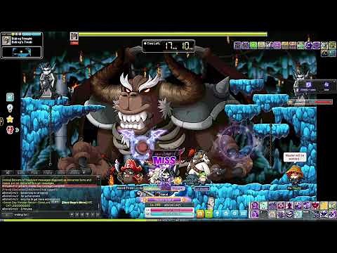 Soloing Easy Balrog with Night Walker Main in MapleStory!