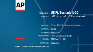 65K views · 981 reactions | Whoa!  Video showed what appeared to be a tornado moving off the coast of Panama City Beach, FL on Saturday as the south of the U.S. was battered by severe storms. Some homes and structures were destroyed but there were no immediate reports of injuries. https://bit.ly/3uLKRoX | ABC15 Arizona | Facebook