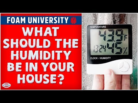 What Should the Humidity Be in Your House? | Foam University by RetroFoam