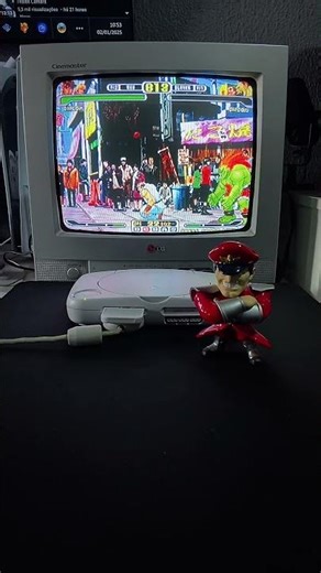 Capcom vs SNK no PS1 é LENDÁRIO! #capcomvssnk #playstation1 #ps1 #jogosdeluta #capcom #retrogamer