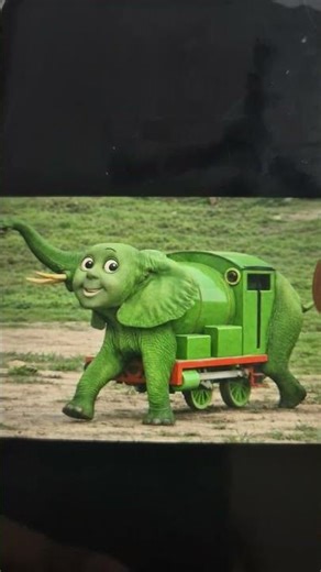 Thomas & Friends as Elephants #2 #thomasandfriends #elephant