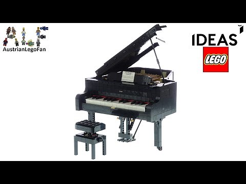 LEGO Ideas 21323 Grand Piano - Lego Speed Build Review