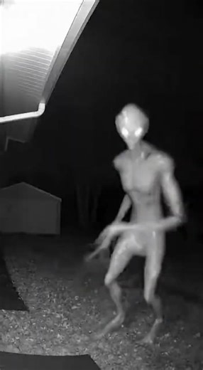 alien attack CCTV recording #sorts #america #usa #ai