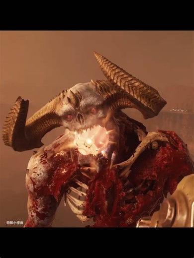 毁灭战士请恶魔泰坦吃爆炸丸 #doom #doomslayer #遊戲頻道 #电玩游戏解说 #games