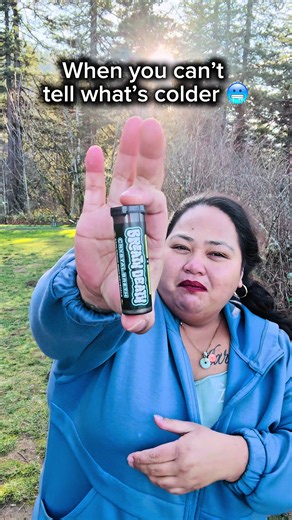 Seriously couldn’t tell! 🥶❄️ #crystalbreth #freshbreath #tiktokshop #mint #pocketessential