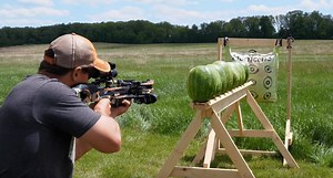 How Many Watermelons Will a Crossbow and a .223 Shoot Through?