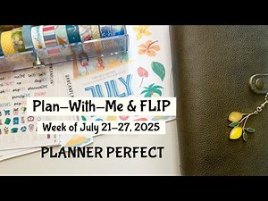 Plan-With-Me and Flip-Thru in Traveler’s Notebook - Planner Perfect