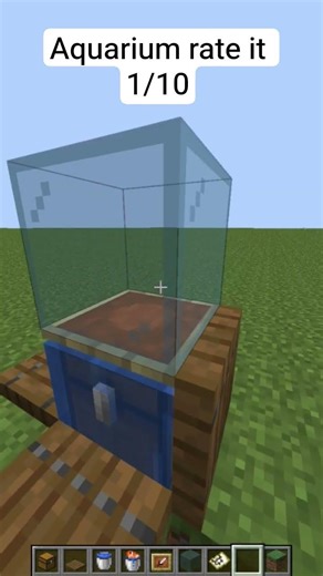 Aquarium Minecraft 1.21.1 #minecraftmods #minecraft #mobs #strawberry