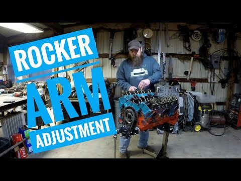 How to adjust lifters on a small block chevy.