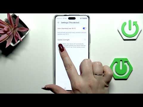 HUAWEI Nova 14 Pro – How to Enable Auto Update