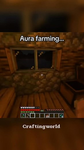 6.9K views · 157 reactions | Insane amount of aura #gaming #minecraft #Craftingworld | Crafting world | Facebook