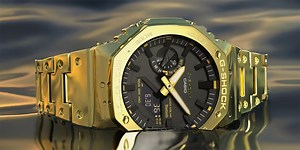G-SHOCK Adds a Full-Metal Gold Colorway to Its 2100 Lineage