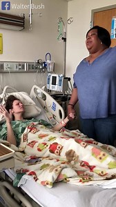 Woman Sings To God for a Miracle at Cancer Patient's Bedside in Hospital http://liftable.link/gHyR5q | Liftable