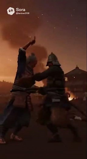 Epic Samurai Battle: Emotional Sacrifice on the Battlefield | Short Film
