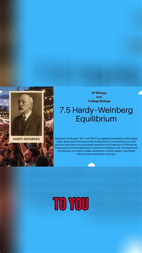 Hardy-Weinberg Equilibrium Explained for AP Biology