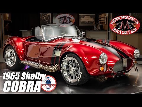 1965 Shelby Cobra Backdraft RT4 For Sales Vanguard Motor Sales #1120