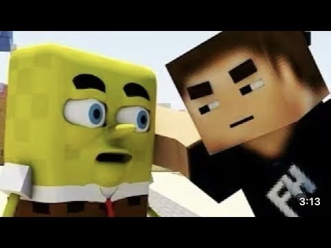 SPONGEBOB IN MINECRAFT PART 2 (Minecraft Animation) (Reuploaded)