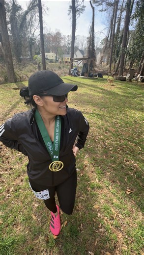 Rewinding the miles behind this medal. Heat. Cold. Vacations. Falls. runs. 13.1 miles later… worth every step. Publix Atlanta Half Marathon 🏃‍♀️🥇#publixatlantahalfmarathon2026 #atlrun #latinarunner #CapCut