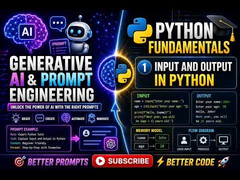 Input and Output in python