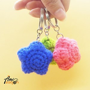 Star Keychain pattern by Vui Vui