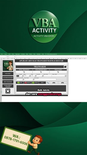 Excel VBA General Cash Book Application for Cash Flow Transactions