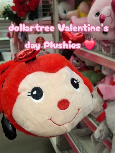 Dollartree Valentine's day Plushies❤️❤️ #plushies #dollartree #valentinesday #fypシ #valentine @Dollar Tree