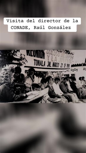 Tonalá de Ayer En esta entrega de la sección Tonalá de Ayer recordamos la visita a nuestro municipio de Raúl González Rodríguez, entonces presidente de la Comisión Nacional del Deporte (CONADE) y medallista olímpico mexicano. La visita se realizó el 22 de marzo de 1990, en el marco del foro “Deporte y Juventud”, un espacio de diálogo enfocado en impulsar políticas públicas y programas dirigidos a los jóvenes y al fortalecimiento de la cultura física en el municipio. Raúl González ganó la medalla