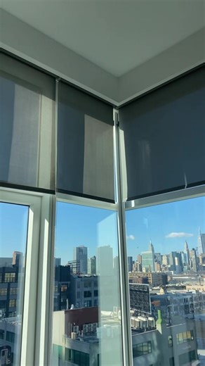 High installation #windowtreatment #construction #installation #motorized #hardwork