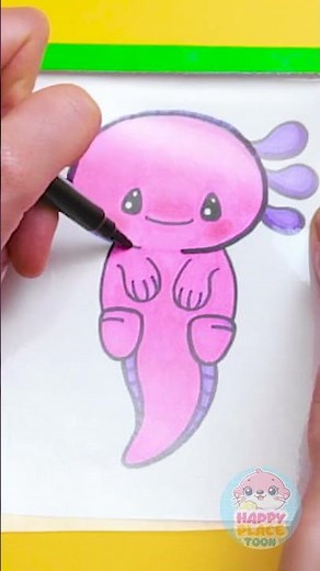 Magical Paper Axolotl: Crafting Joy for Kids! 🦙✨