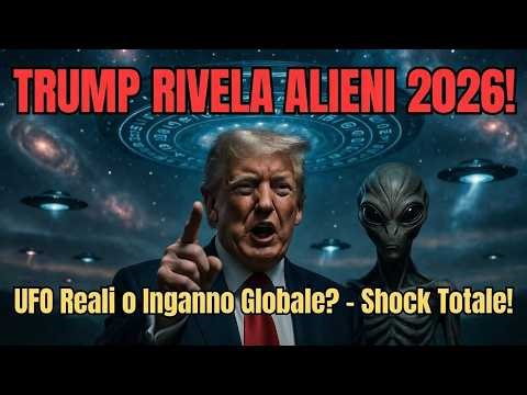 TRUMP RIVELA ALIENI: Shock 2026, UFO Reali o Inganno Blue Beam? Verità Nascosta!