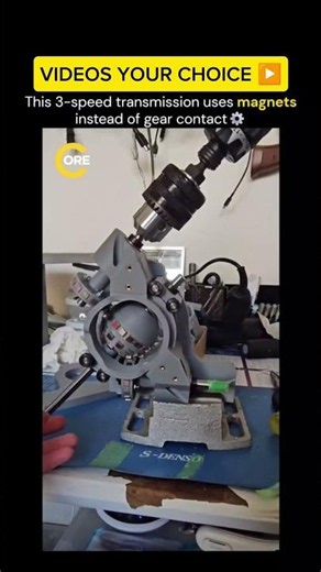 This Gearbox Prototype Could Change Mechanical Engineering! 🤯⚙️ #Shorts