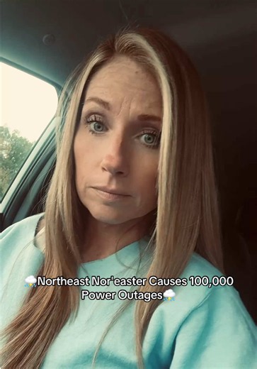 ✨Random Redhead Thoughts✨ ⛈️Northeast Nor'easter Causes 100,000 Power Outages⛈️#noreaster #poweroutage #storm #eastcoast #weather