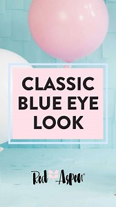 1.5K views · 41 reactions | In honor of Denim Day, check out Morgan's cut-crease classic blue eye look using the Courageous Palette, Kara Gets Glowing Liquid Highlighter, and the Blushing Dahlia Lip Kit. | Red Aspen | Facebook