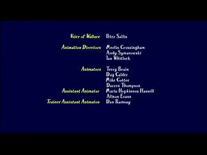 W&G's Cracking Contraptions Credits (for Colleen Ford and Studio Howteyo - Peanuts Animations)