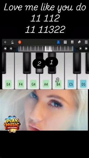 Love Me Like You Do – Easy Piano Tutorial 🎹 | Beginners Can Play This! | Play Music for Beginner